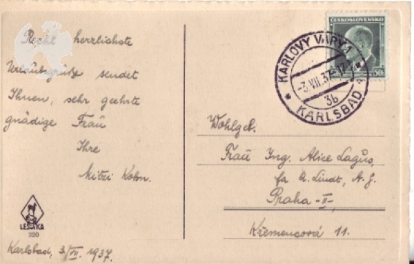 Karlovy Vary 1937 95 007 ●